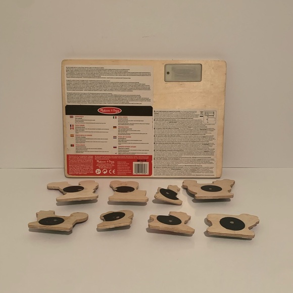 🐮 MELISSA & DOUG FARM ANIMALS WOODEN SOUND PUZZLE - NEEDS NEW BATTERY🐮 - Picture 3 of 3